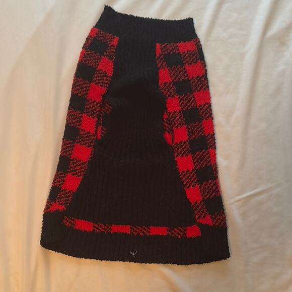 XL Black and Red Checkered Dog Shirt NWOT - Picture 1 of 11